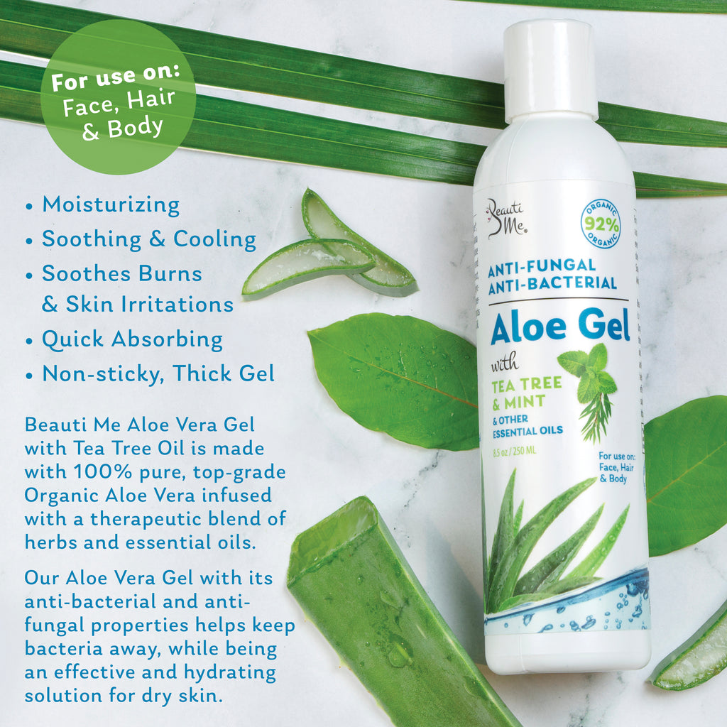 Anti-Fungal, Anti-Bacterial Aloe Gel Beauti Me Anti-Fungal, Anti-Bacterial Aloe Gel Beauti Me